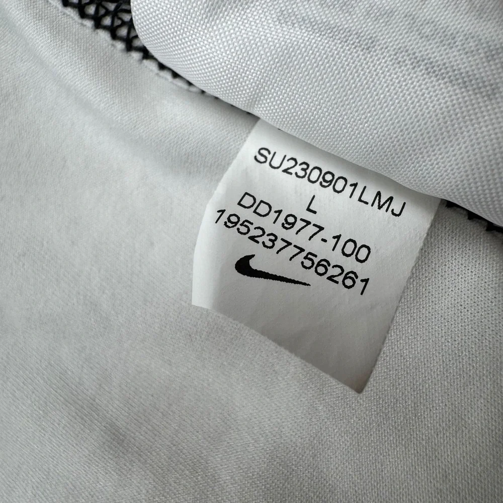 Nike Pro Dri-FIT Tank Top Mens Large White Slim Fit Sleeveless DD1977-100